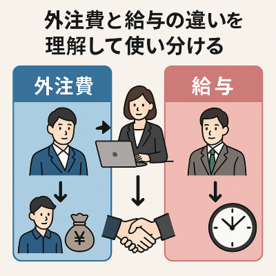 外注費と給与 外注費と給与